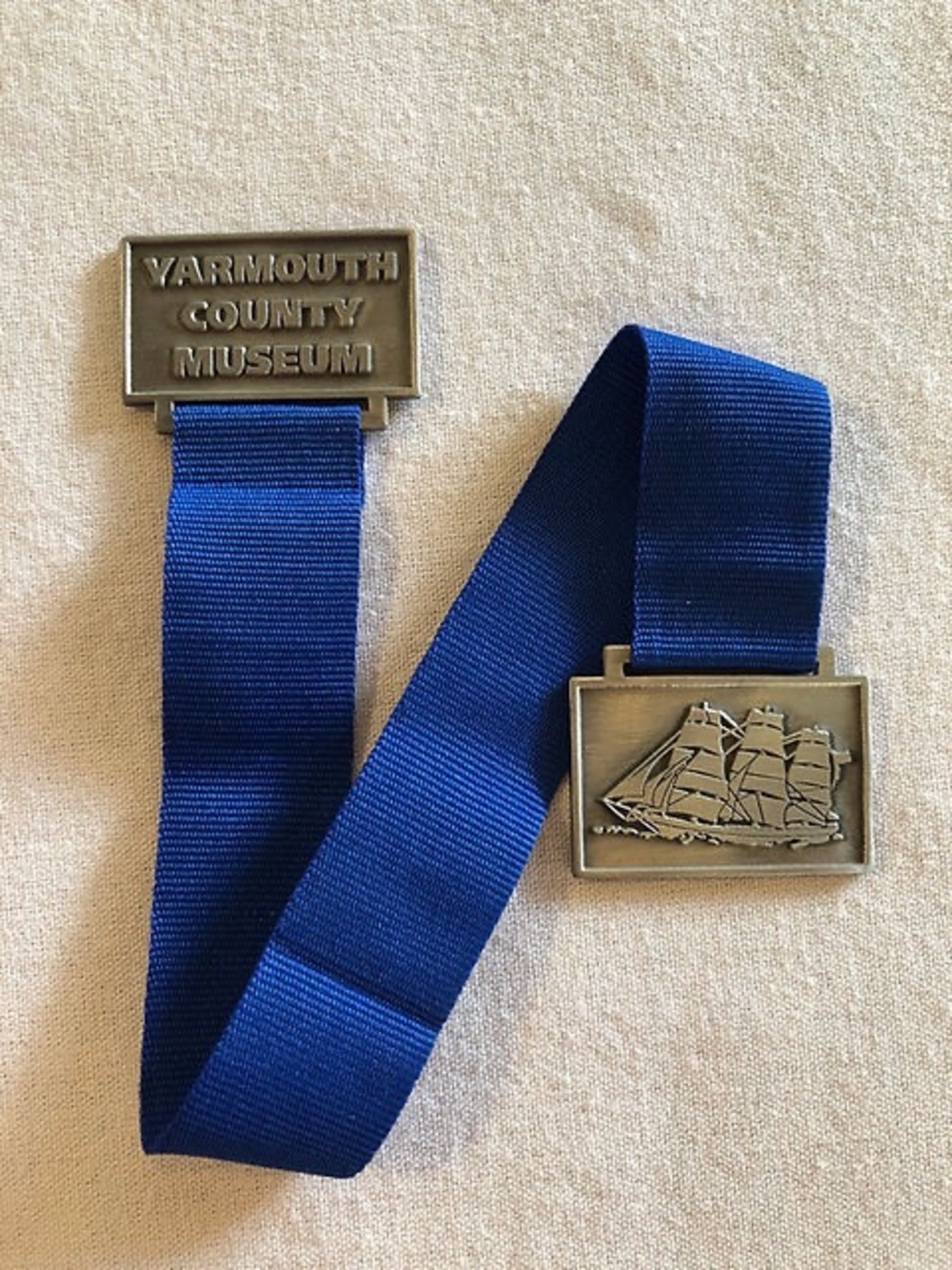 Yarmouth County Museum - Blue Ribbon Medal Bookmark